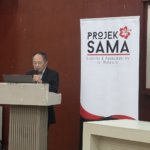 Thomas Fann, Pengasas Projek Sama (kumpulan Pecahan Bersih), Ketika Membentangkan Taklimat Media Mengenai Tinjauan Terhadap Permohonan Pengampunan Najib Razak.